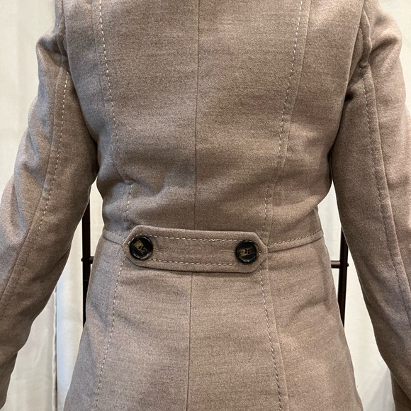 H&M peacoat jacket beige size 4 - Picture 6 of 6